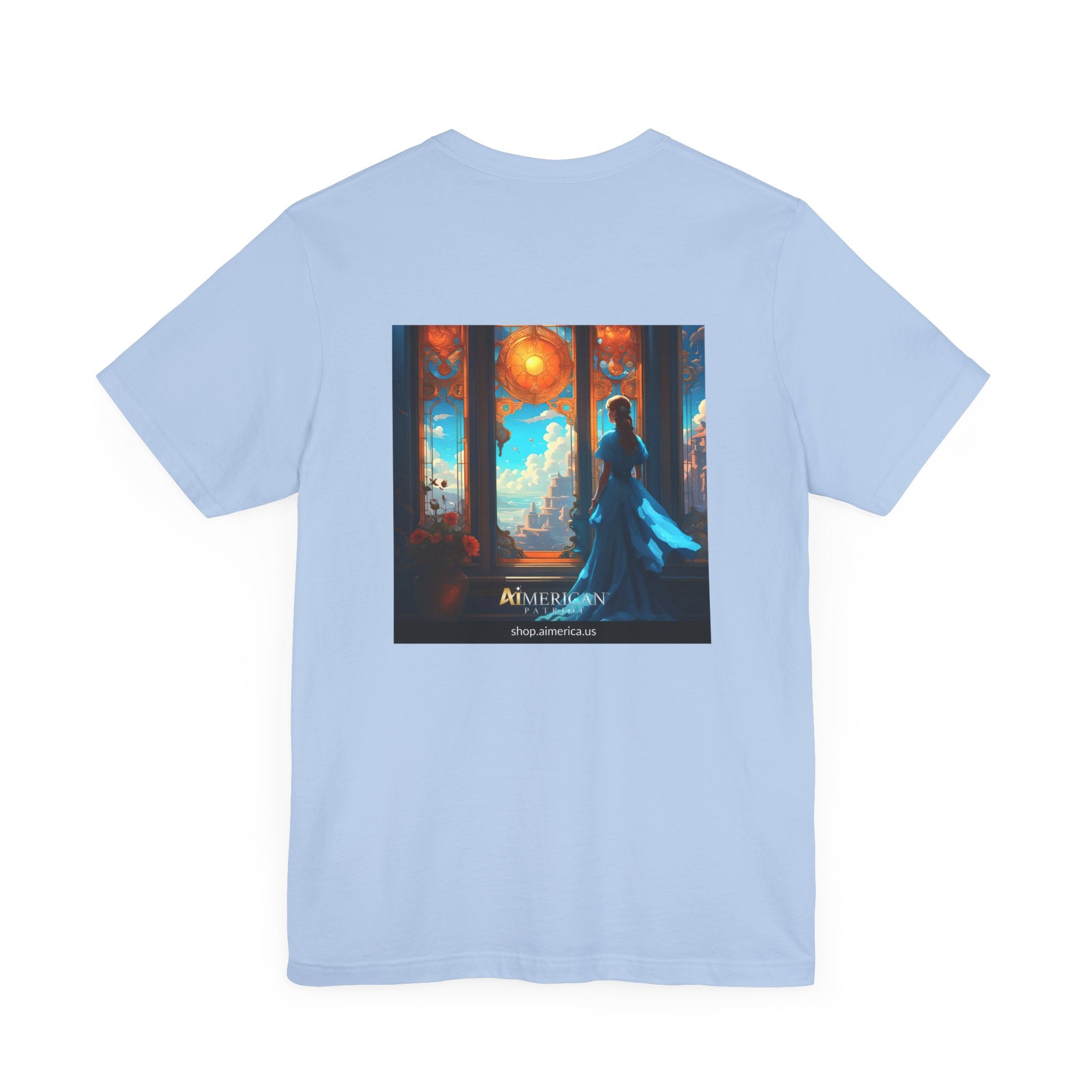 Aimerican Ads™ Brand Retail Fit Unisex Jersey Short Sleeve Tee - The Blue Fairy Princess Edition