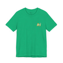 Load image into Gallery viewer, Aimerican Ads™ Brand Retail Fit Unisex Jersey Short Sleeve Tee - The Village Balloons Edition
