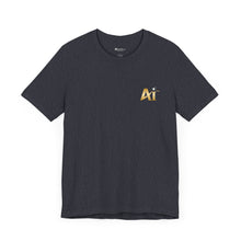 Load image into Gallery viewer, Aimerican™ Brand Retail Fit Unisex Jersey Short Sleeve Tee - AI Logo Only
