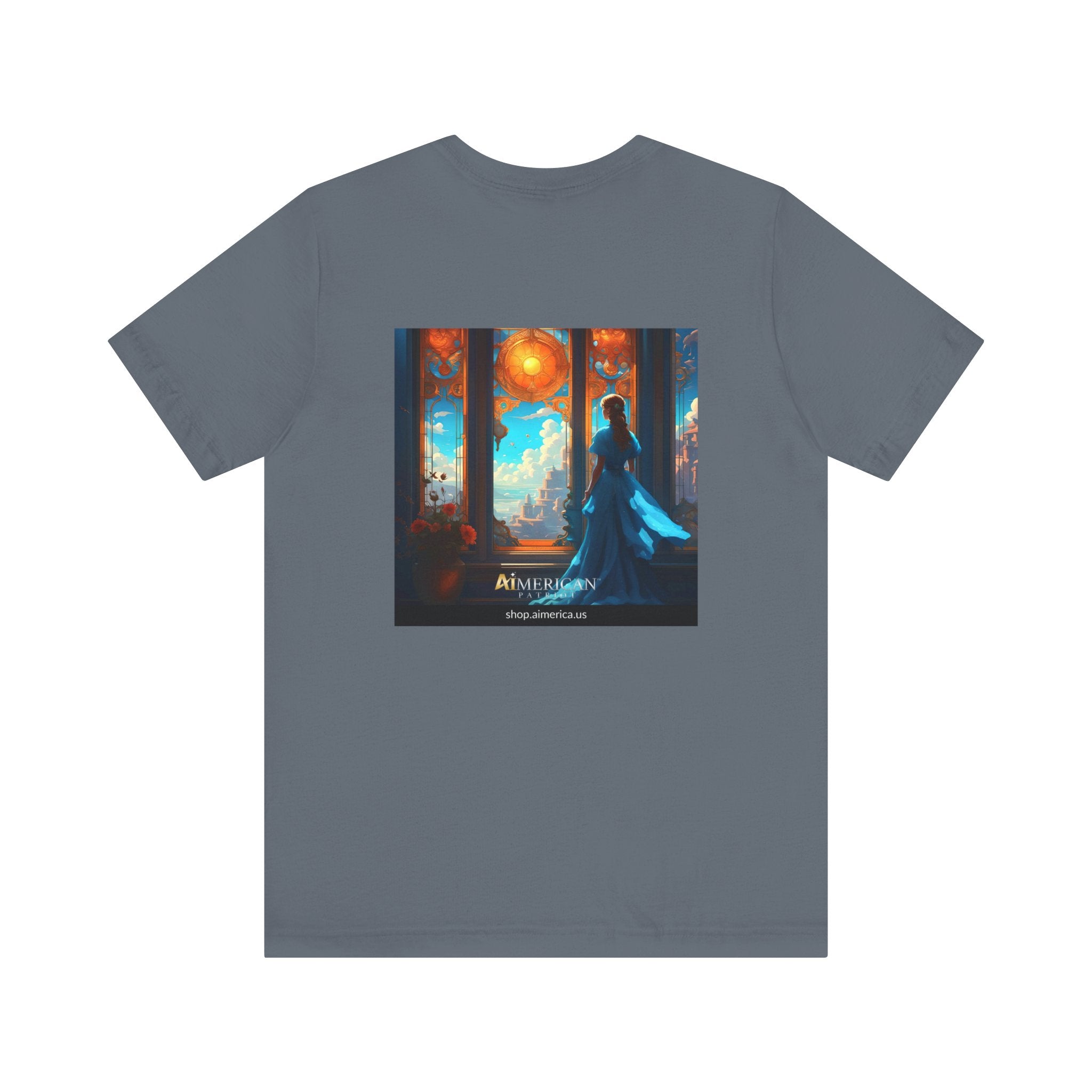 Aimerican Ads™ Brand Retail Fit Unisex Jersey Short Sleeve Tee - The Blue Fairy Princess Edition