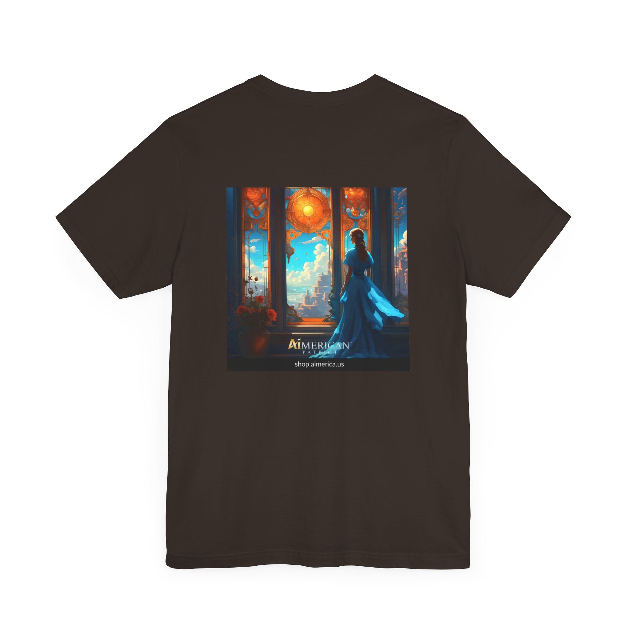 Aimerican Ads™ Brand Retail Fit Unisex Jersey Short Sleeve Tee - The Blue Fairy Princess Edition