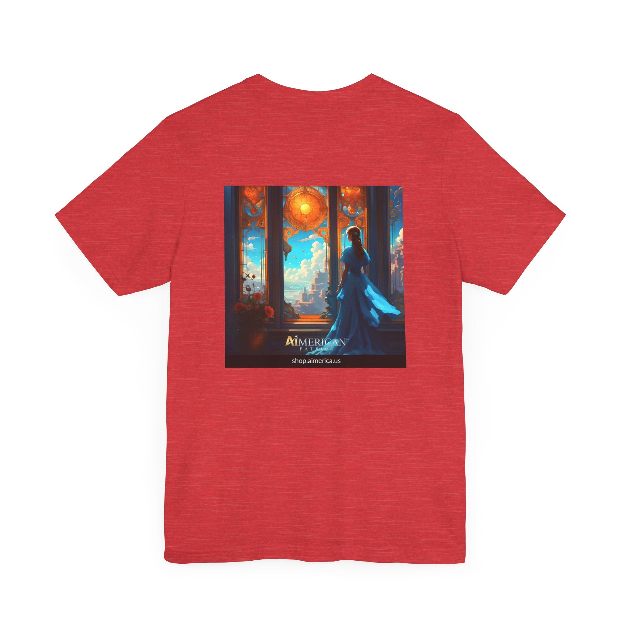 Aimerican Ads™ Brand Retail Fit Unisex Jersey Short Sleeve Tee - The Blue Fairy Princess Edition