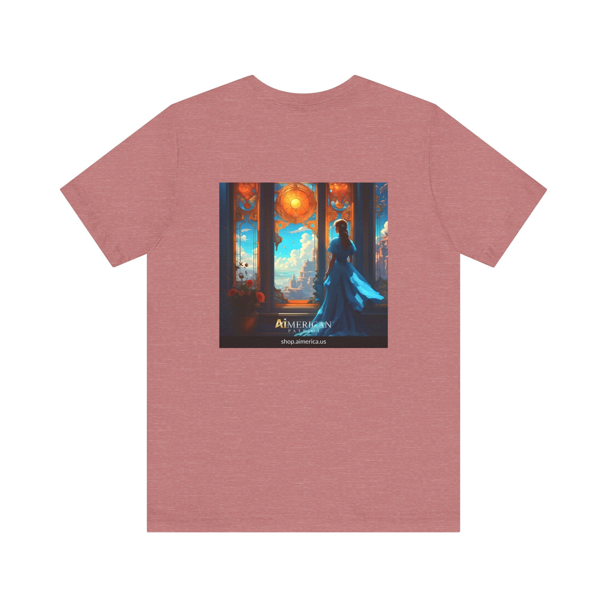 Aimerican Ads™ Brand Retail Fit Unisex Jersey Short Sleeve Tee - The Blue Fairy Princess Edition