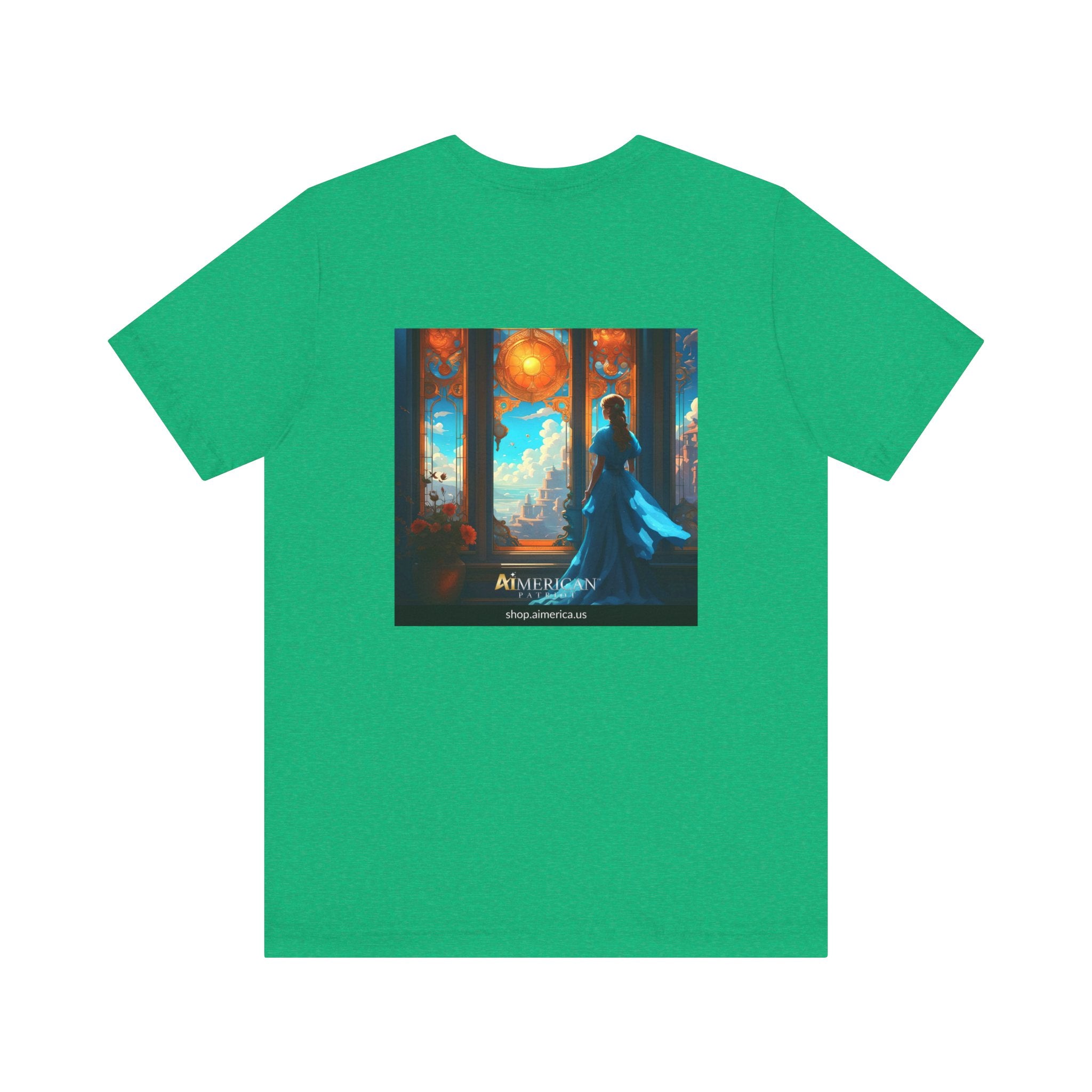 Aimerican Ads™ Brand Retail Fit Unisex Jersey Short Sleeve Tee - The Blue Fairy Princess Edition