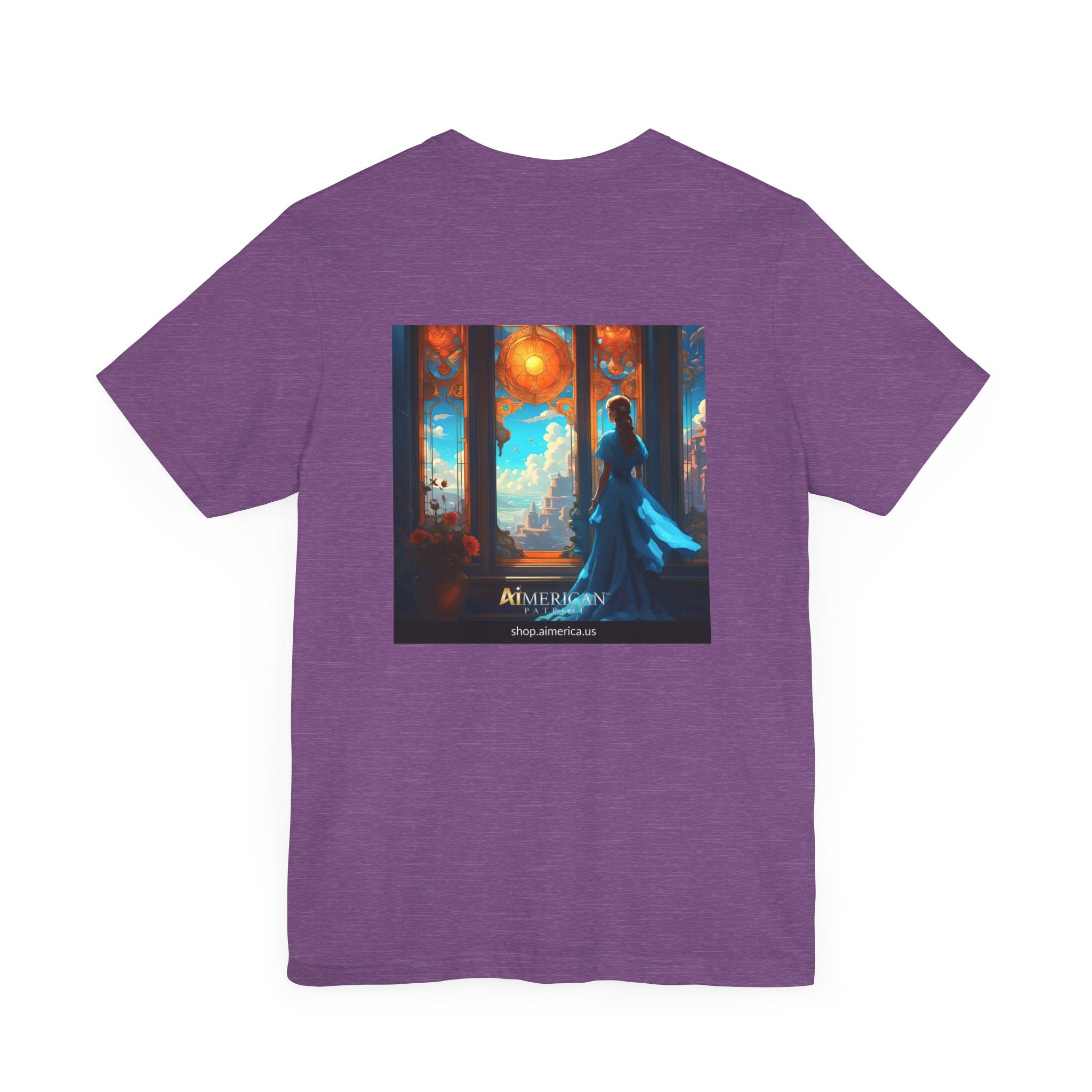 Aimerican Ads™ Brand Retail Fit Unisex Jersey Short Sleeve Tee - The Blue Fairy Princess Edition