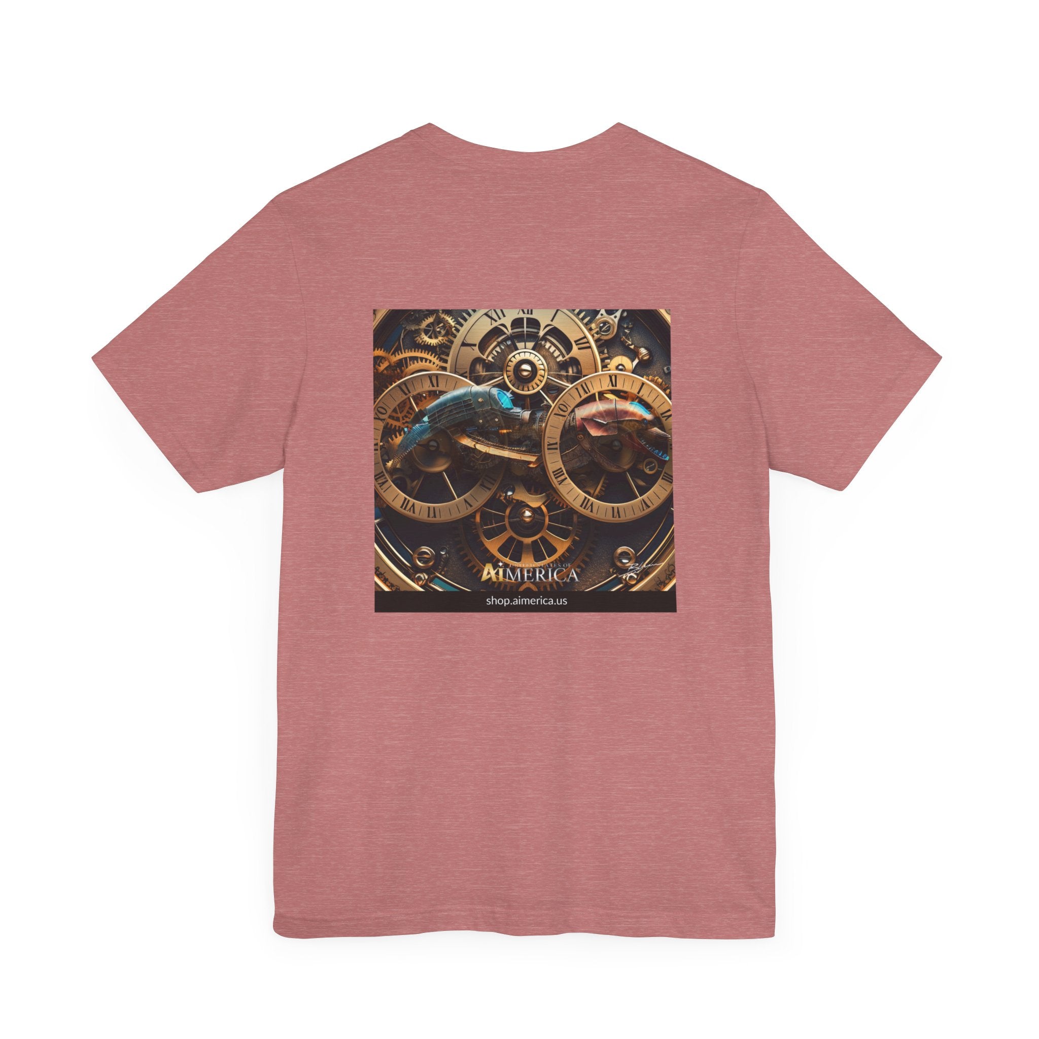 Aimerican Ads™ Brand Retail Fit Unisex Jersey Short Sleeve Tee - Motormouth and the Time Travelers Edition