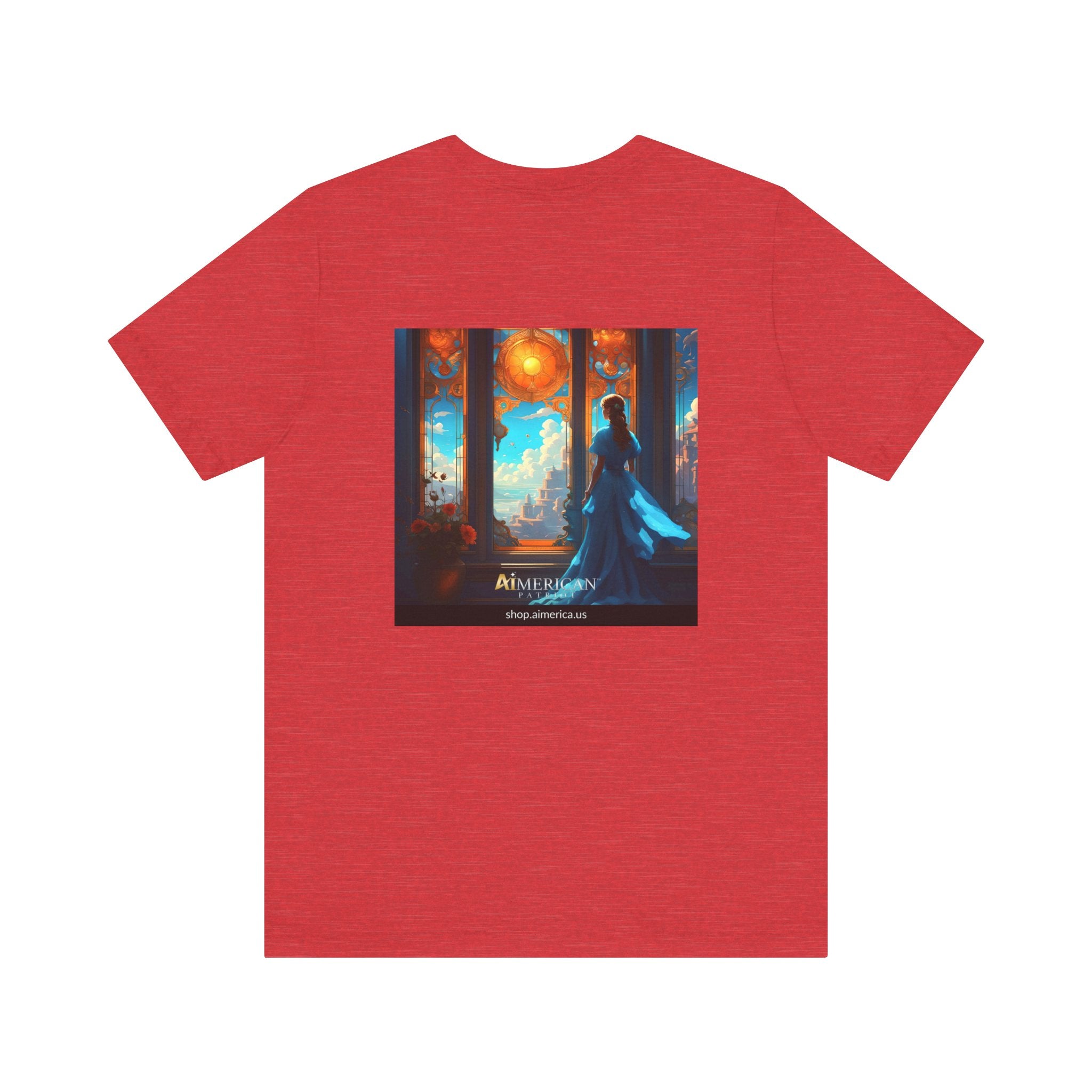 Aimerican Ads™ Brand Retail Fit Unisex Jersey Short Sleeve Tee - The Blue Fairy Princess Edition