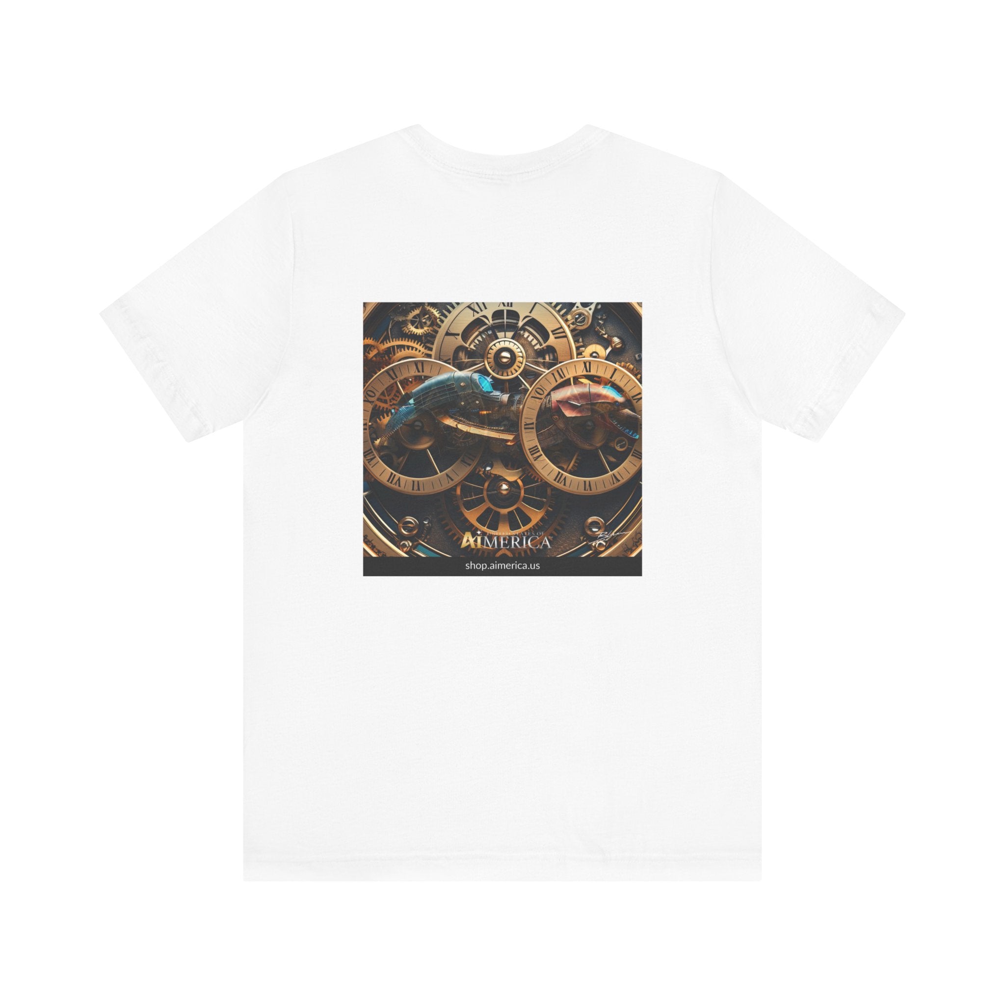 Aimerican Ads™ Brand Retail Fit Unisex Jersey Short Sleeve Tee - Motormouth and the Time Travelers Edition