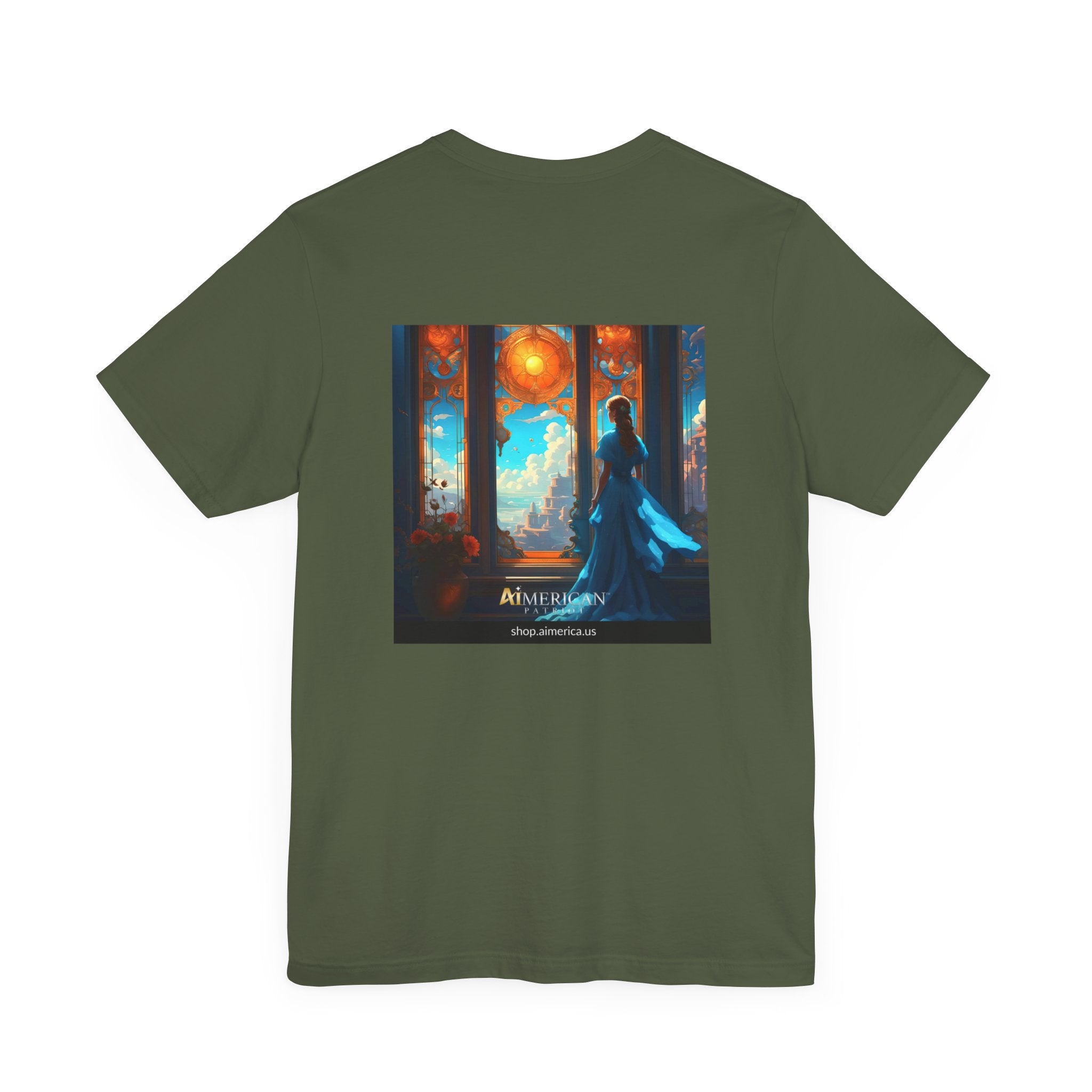 Aimerican Ads™ Brand Retail Fit Unisex Jersey Short Sleeve Tee - The Blue Fairy Princess Edition