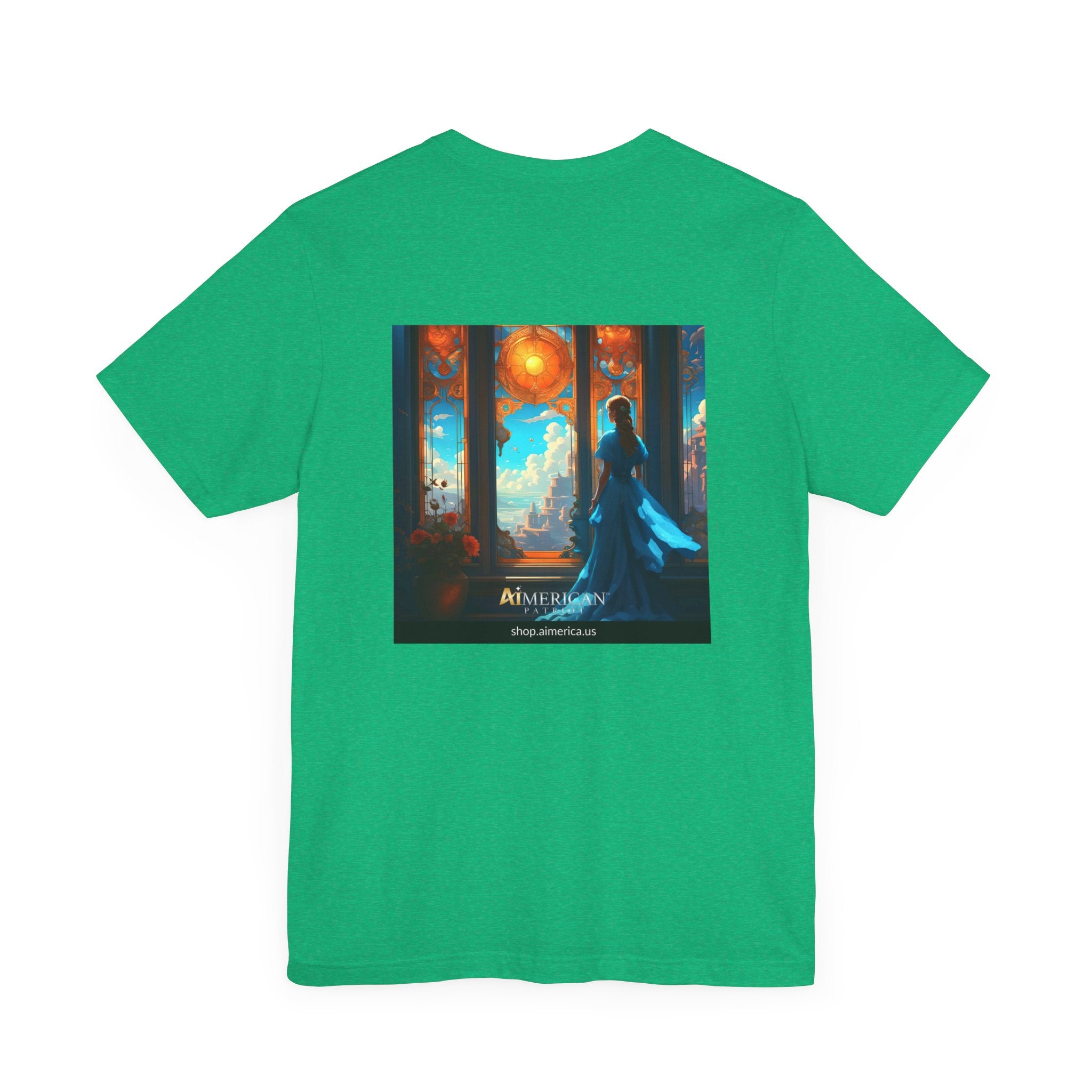 Aimerican Ads™ Brand Retail Fit Unisex Jersey Short Sleeve Tee - The Blue Fairy Princess Edition