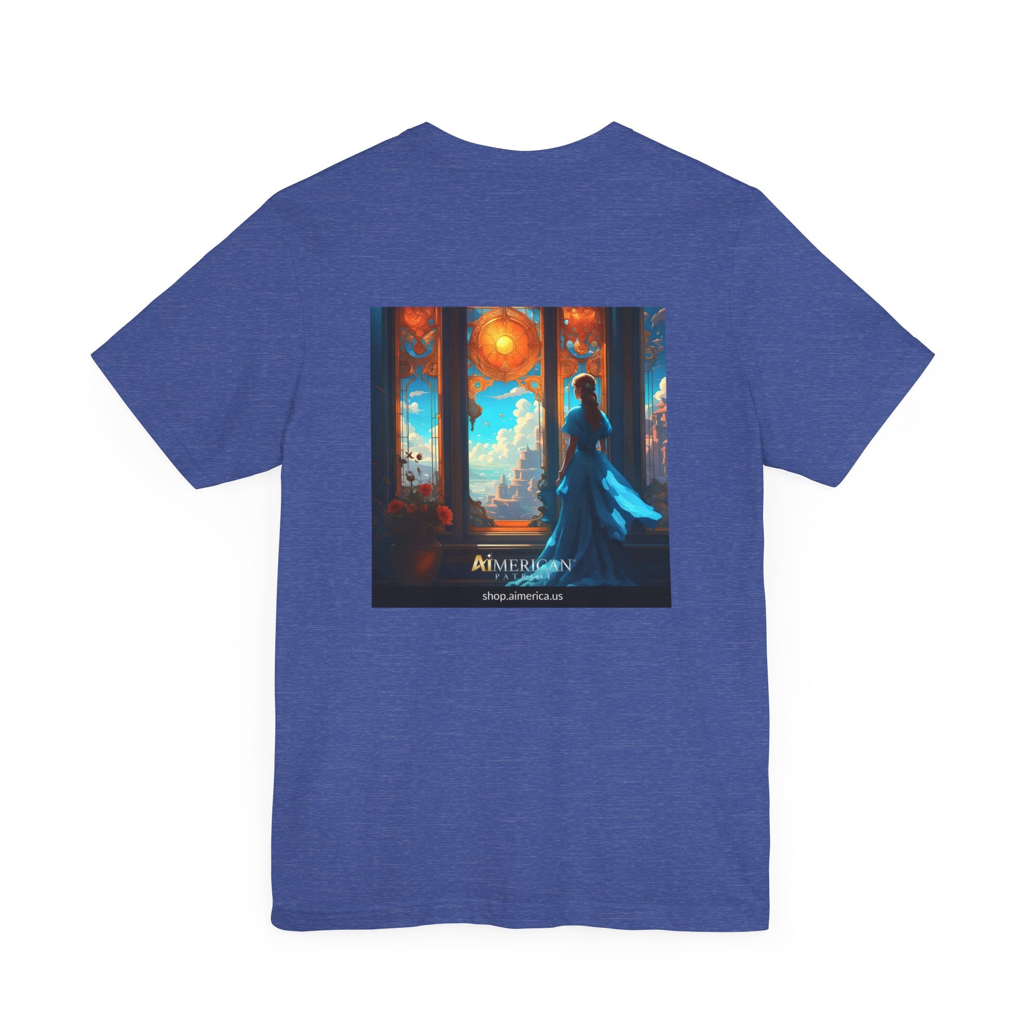 Aimerican Ads™ Brand Retail Fit Unisex Jersey Short Sleeve Tee - The Blue Fairy Princess Edition
