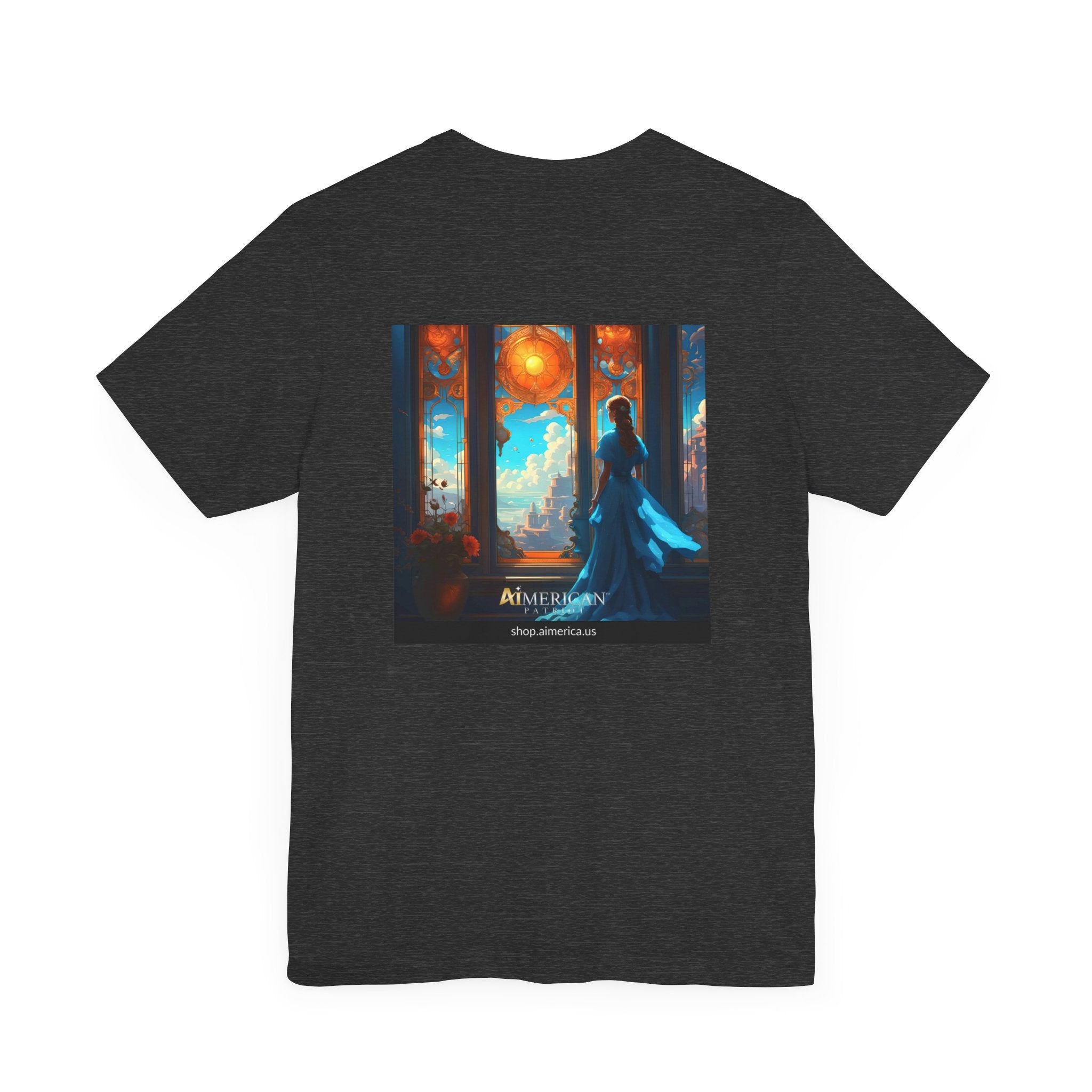 Aimerican Ads™ Brand Retail Fit Unisex Jersey Short Sleeve Tee - The Blue Fairy Princess Edition