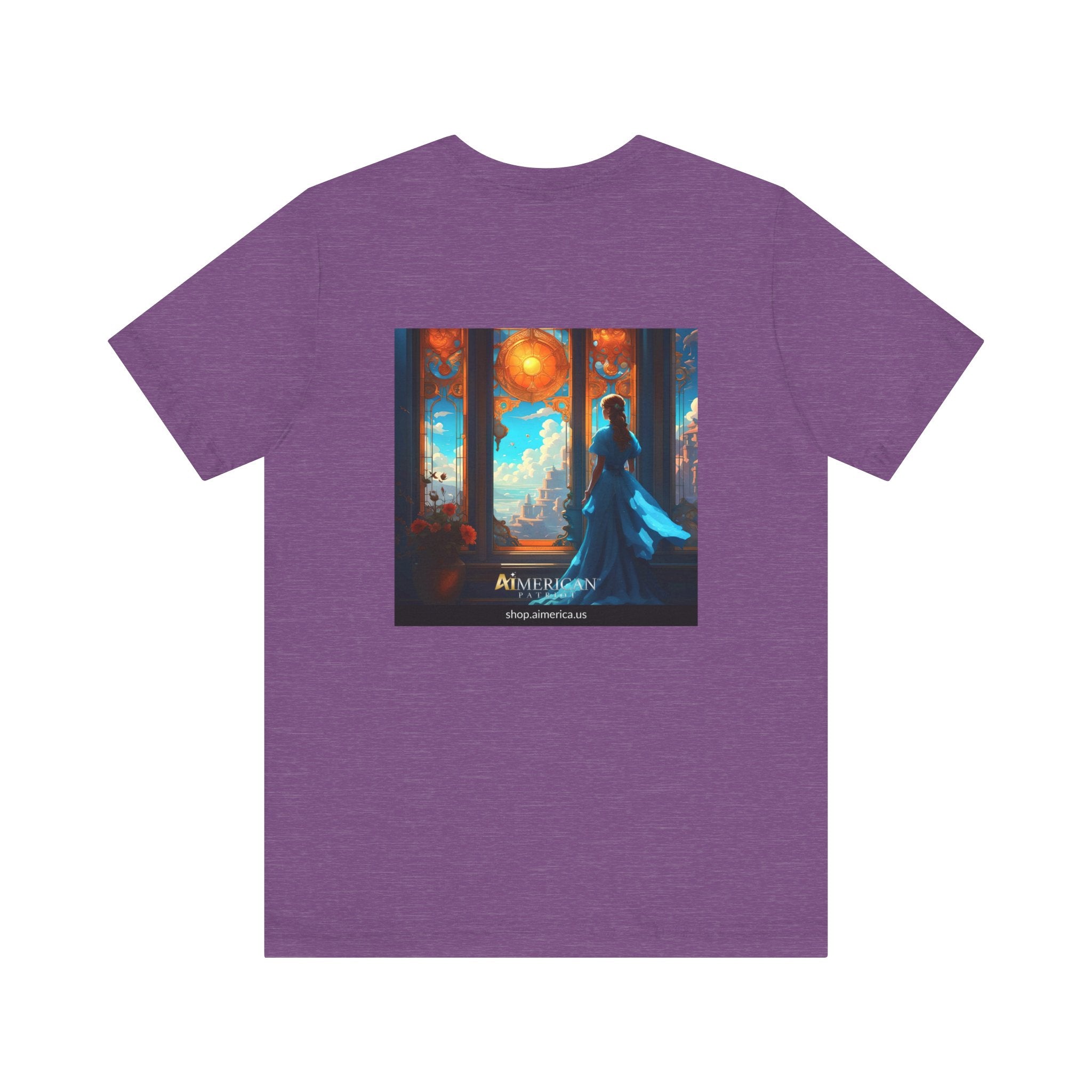 Aimerican Ads™ Brand Retail Fit Unisex Jersey Short Sleeve Tee - The Blue Fairy Princess Edition