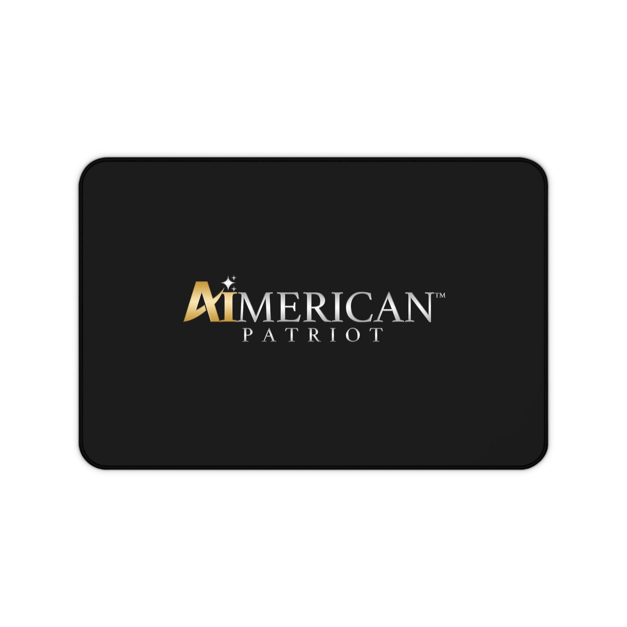 Aimerican Patriot™ Brand Desk Mat - Mouse Pad - [Black]