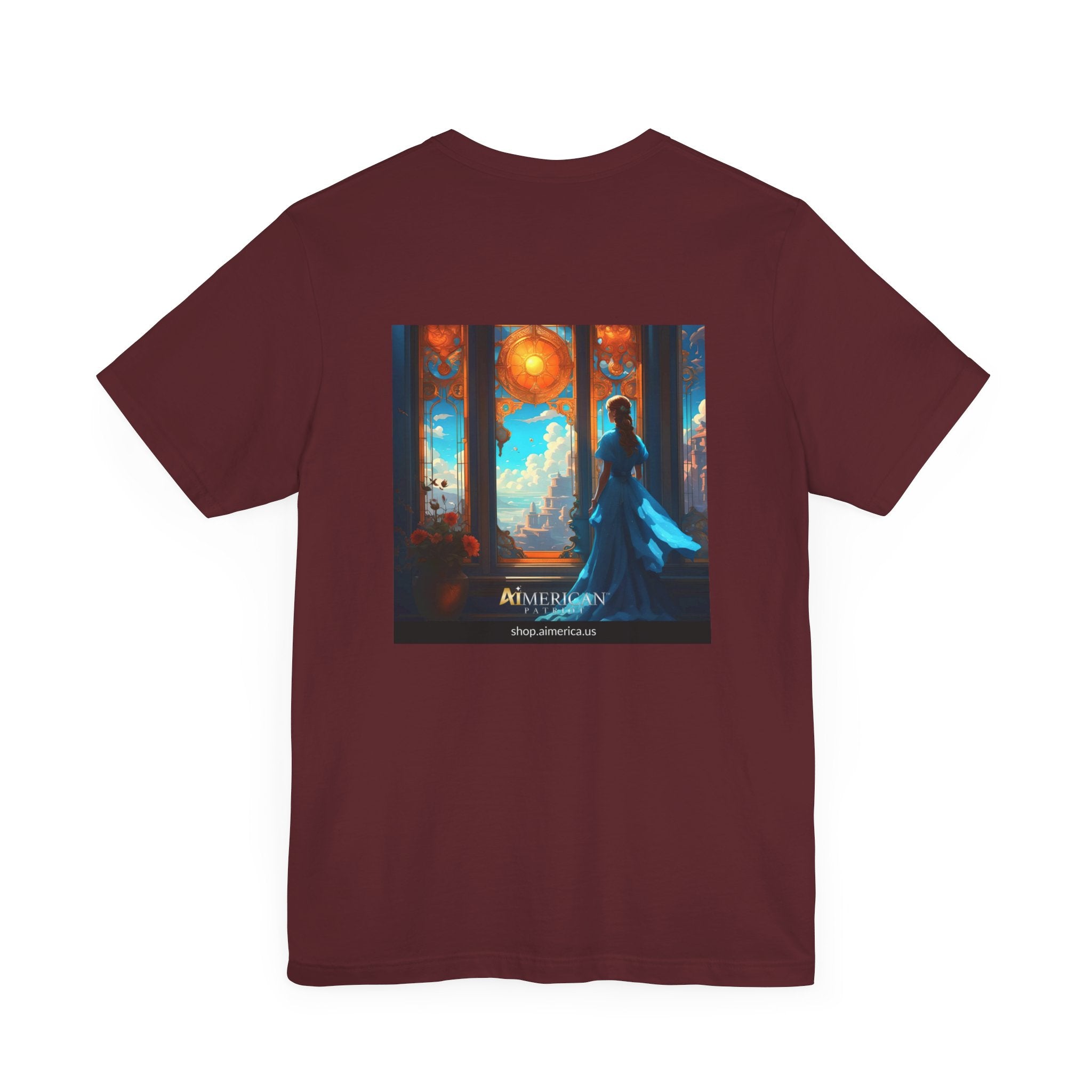 Aimerican Ads™ Brand Retail Fit Unisex Jersey Short Sleeve Tee - The Blue Fairy Princess Edition