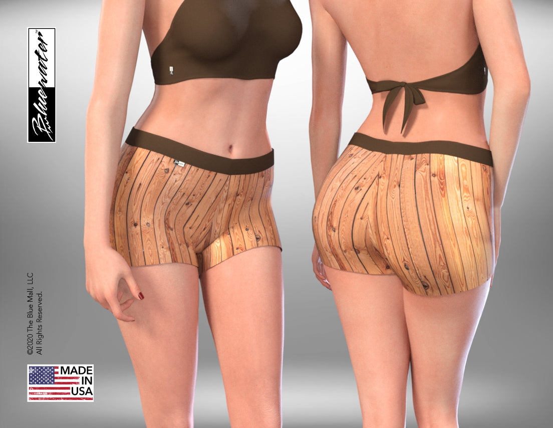 Booty Shorts Booty Shorts - Luxury - Pinewood - TheBlueMall