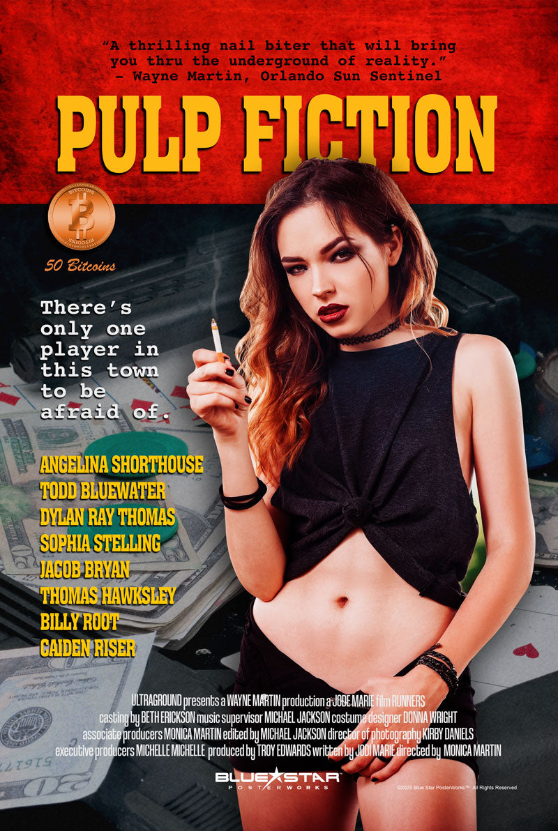 PosterWorks Pulp Fiction Movie Theme - TheBlueMall
